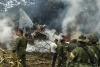 66 muertos deja accidente de avi&oacute;n militar en Colombia