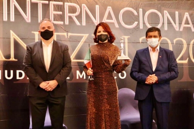 Gabriela Pe&ntilde;a Chico gan&oacute; el Premio Internacional Tonantzin 2020