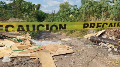 Abandonan a un ejecutado a unos metros de la caseta de cobro Culiac&aacute;n-Mazatl&aacute;n