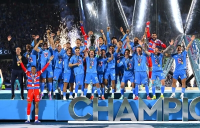 Cruz Azul conquist&oacute; su s&eacute;ptimo t&iacute;tulo de la Copa de Campeones