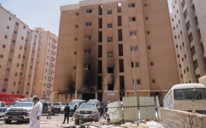Tragedia en Kuwait: incendio en edificio al Sur de la capital deja al menos 49 muertos