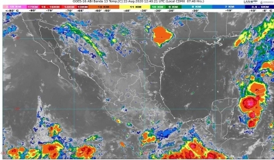 Reporte del clima para este s&aacute;bado 22 de agosto