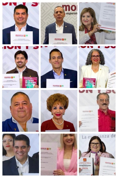 Se intensifica la contienda: Se registran 12 aspirantes a la Coordinaci&oacute;n de la Transformaci&oacute;n en Sinaloa rumbo a 2027