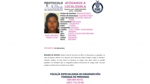 Activan el Protocolo Alba para la localizaci&oacute;n de Mar&iacute;a Brianda de 31 a&ntilde;os de edad