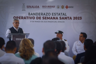 Arranc&oacute; el Operativo de Semana Santa con la entrega de 26 patrullas a 13 municipios y 12 &ldquo;Rinos&rdquo; a la Secretar&iacute;a de Seguridad P&uacute;blica