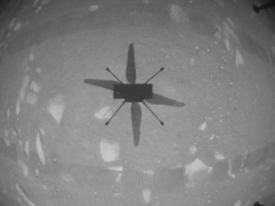 Helic&oacute;ptero Ingenuity hace historia y vuela sobre Marte
