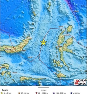 Sismo de 7.4 sacude Indonesia y activa alerta de tsunami para Malasia y Filipinas