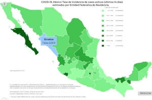 M&eacute;xico acumul&oacute; 48 mil nuevos contagios de COVID-19