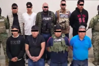 Caen 9 integrantes de 'La Barredora', ligados al CJNG en Tecamachalco, en Puebla