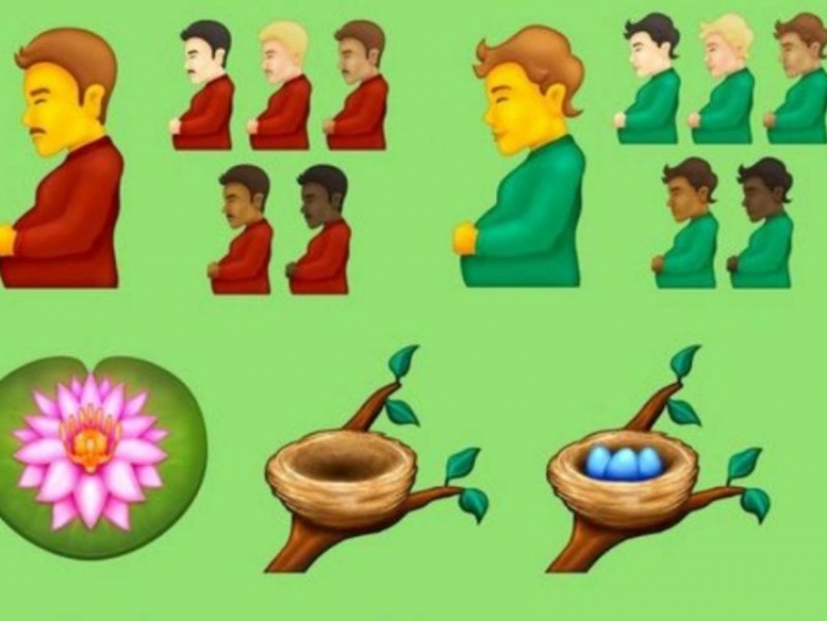 Emojis de hombre embarazado y persona no binaria lo nuevo de WhatsApp