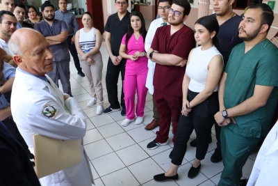 La UAS ha cumplido de manera puntual con los apoyos econ&oacute;micos a m&eacute;dicos residentes en el Hospital Civil; el conflicto es con el CONAHCYT