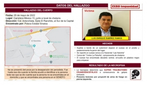 Identifican a los probables asesinos del periodista Luis Enrique Ram&iacute;rez, en Culiac&aacute;n