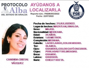 Madre de locutora C&aacute;ndida Cristal dice que cuerpo hallado en canal no coincide con el de su hija