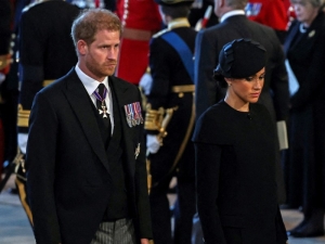 Harry y Meghan, excluidos de recepción previa a funeral de Isabel II