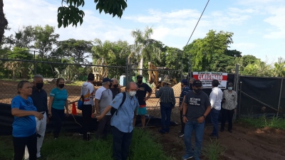 Ciudadanos paran de nuevo las retro para que no inicien millonario sendero en Parque Ecol&oacute;gico