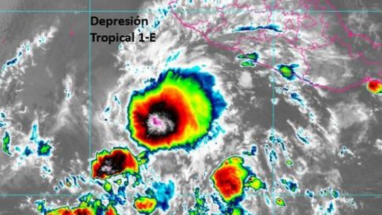 Amenaza el suroeste la tormenta tropical “Andrés”