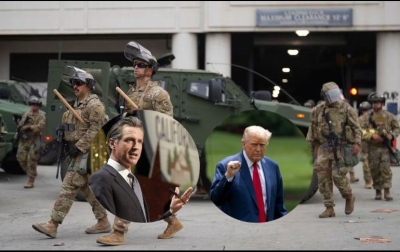 Gobernador de California planea demandar a Trump por despliegue de Guardia Nacional en protestas de migrantes