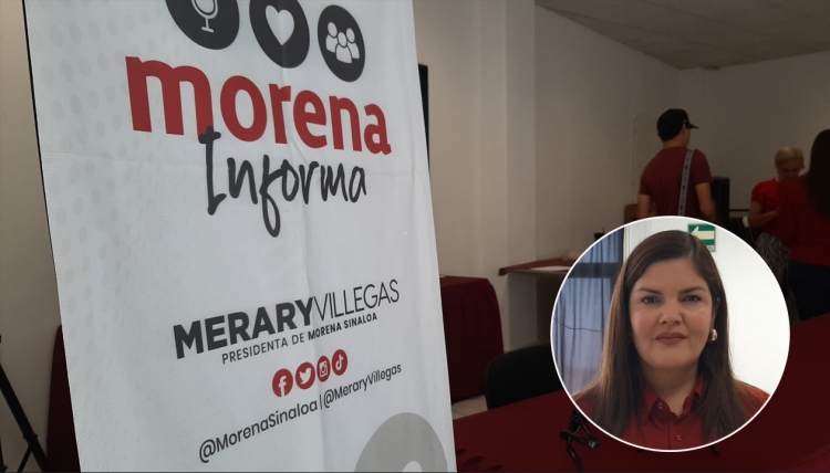 Regresa Merary a sus funciones como presidenta de Morena Sinaloa