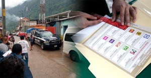 Comando armado roba 19 mil boletas en Siltepec, Chiapas