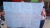 Inici&oacute; la manifestaci&oacute;n de viudas de polic&iacute;as en Palacio de Gobierno