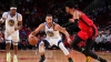 En hist&oacute;rica noche Stephen Curry lider&oacute; aplastante victoria ante Rockets