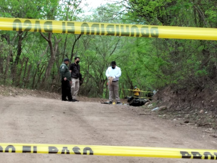 Embolsado abandonan cad&aacute;ver de un joven en la sindicatura de Sanalona, Culiac&aacute;n