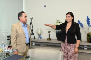 Al reiterar el sentido humanista de la UAS, la doctora Sofia &Aacute;ngulo Olivas rinde protesta en la Unidad de Bienestar Universitario