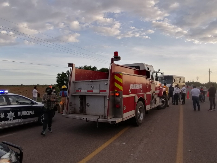 Mueren dos mujeres en accidente sobre la carretera Navolato - Altata