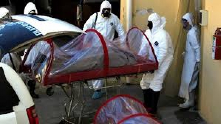 Muertes por Covid-19 superan cifra de homicidios dolosos en un d&iacute;a