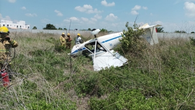 Reportan accidente de avioneta en Xochitepec, Morelos