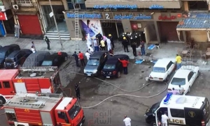 Murieron siete pacientes con Covid al incendiarse hospital egipcio