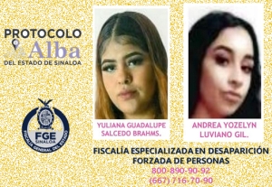 Ayuda a localizar a Yuliana y Yozelyn