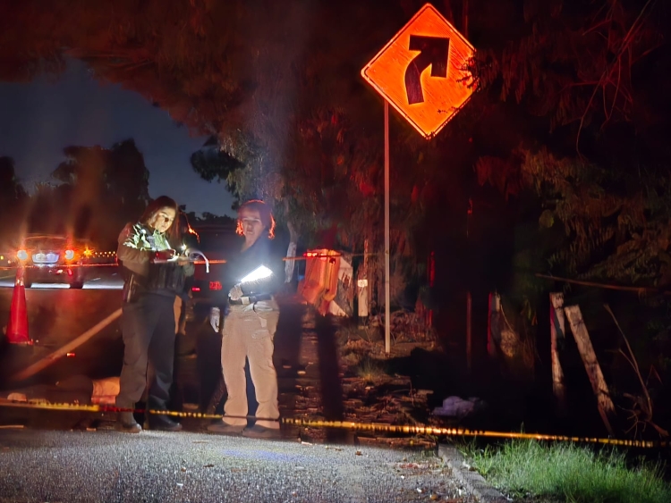 Fallece un hombre de la tercera edad durante un accidente de carretera en Aguaruto, en Culiac&aacute;n
