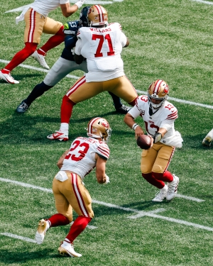 49ers eliminan al campe&oacute;n de la NFL Filadelfia