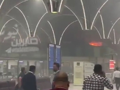 En Irak, incendio en Aeropuerto Internacional de Bagdad deja 3 heridos