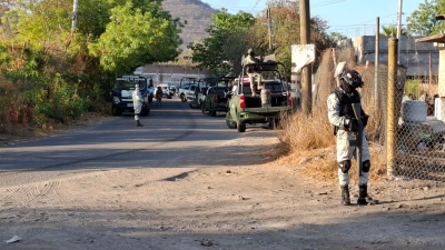 Guardia Nacional choca patrullas en persecuci&oacute;n en El Ranchito, al Sur de Culiac&aacute;n