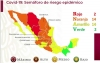 Semáforo Covid-19: 2 estados en calor rojo y 14 en naranja; Sinaloa en color amarillo