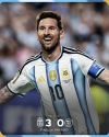 Con triplete de Messi el campe&oacute;n gole&oacute; a Argelia