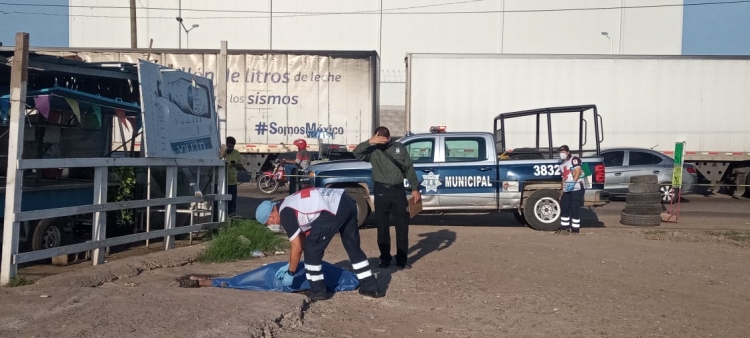 Esta mañana, hallan a una persona asesinada a golpes cerca de la Costerita, en Culiacán
