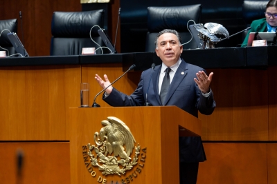 Enrique Inzunza declina buscar la gubernatura de Sinaloa en 2027; se quedar&aacute; en el Senado hasta el 2030