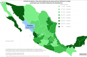 México acumuló un total de 236 mil 015 casos de fallecimientos