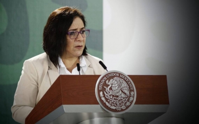 Coordinadora de PC Nacional en Mazatl&aacute;n a Centro de Mando por "Pamela"