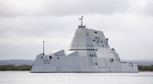 Lanza EEUU el primer destructor de misiles hipers&oacute;nicos clase Zumwalt modernizado de la Naval