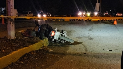 Fallece motociclista en accidente de tr&aacute;nsito en Navolato