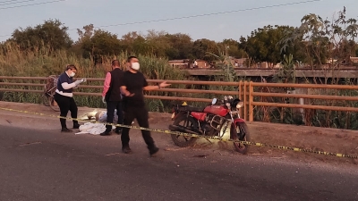 Muere hombre de la tercera edad tras accidente