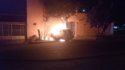 Arrecian incendios en Culiac&aacute;n, acaban con vivienda y veh&iacute;culo esta madrugada