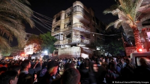 Incendio en edificio de Franja de Gaza deja 21 muertos
