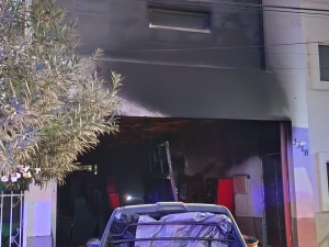 Hombres armados incendian una bodega de m&aacute;quinas tragamonedas en Culiac&aacute;n