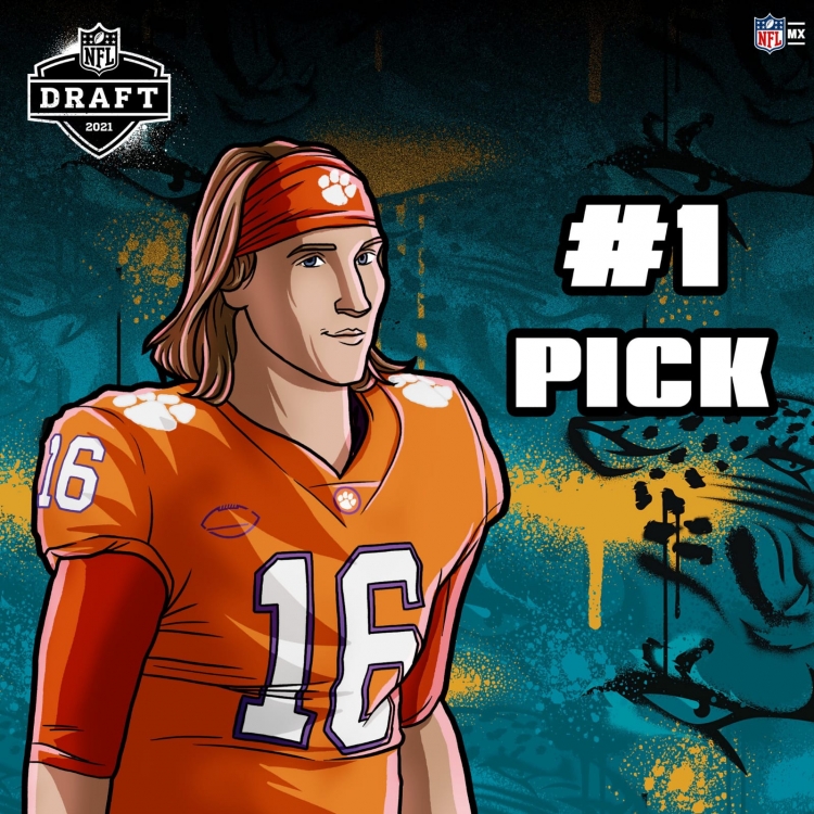 Jaguares reclut&oacute; al quarterback Trevor Lawrence como primera selecci&oacute;n global de la NFL