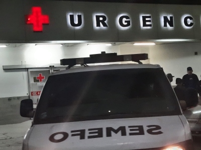 Muere joven motociclista tras derrapar con su moto en el fraccionamiento Santa Rocío